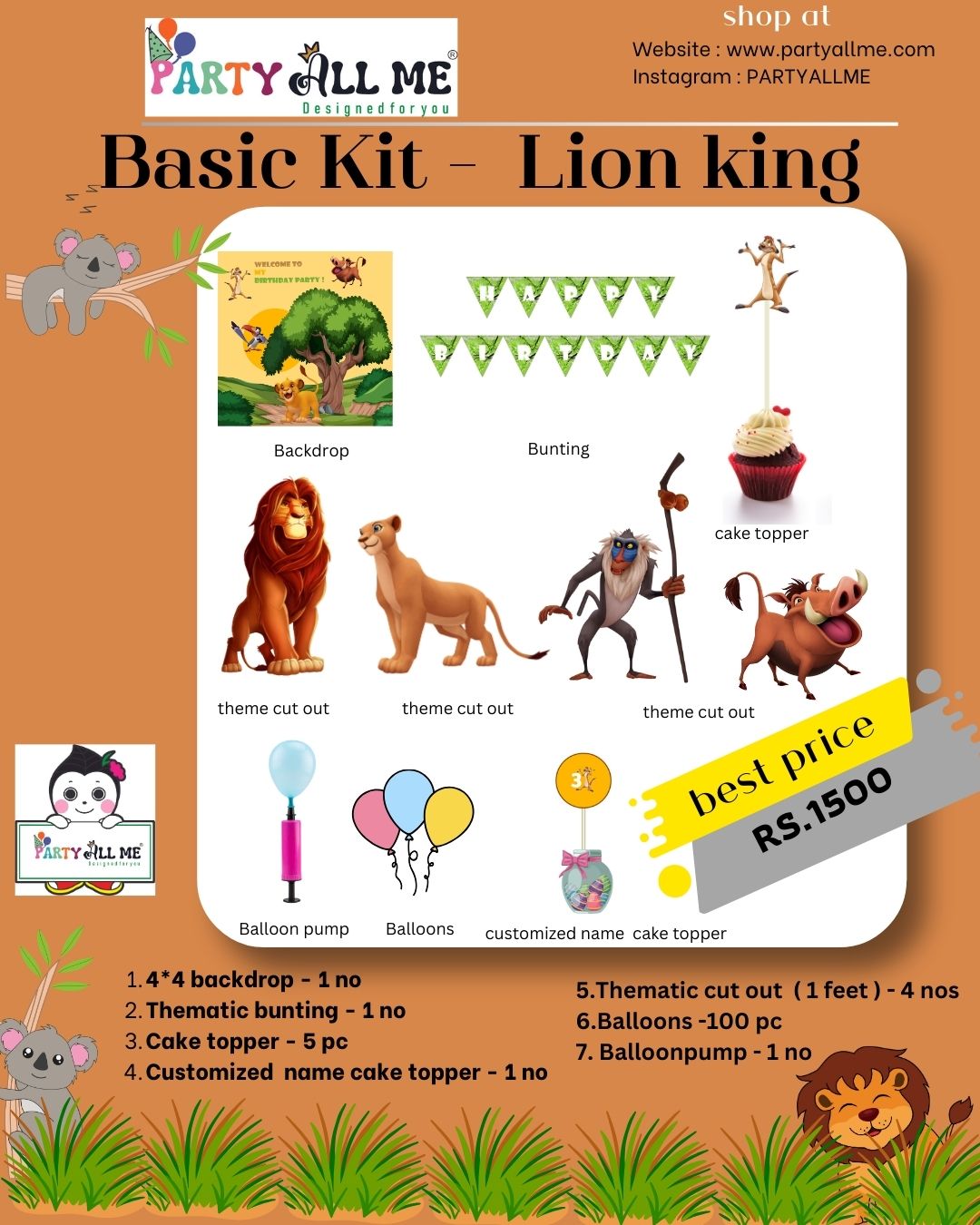 Lion King Basic Kit