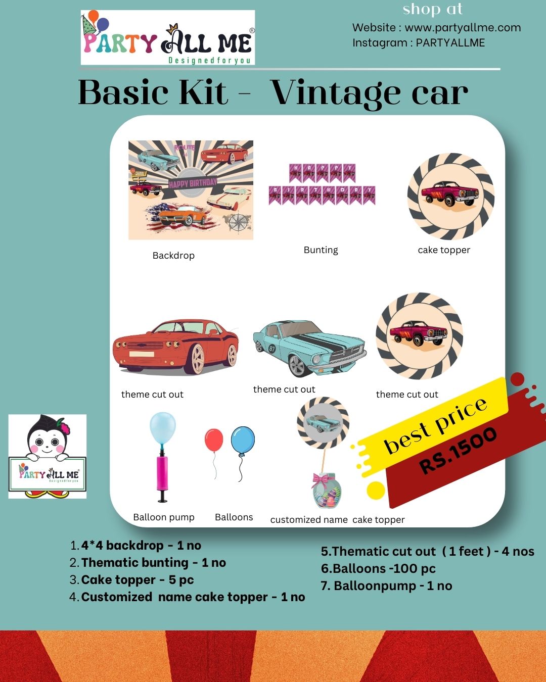 Vintage Car Basic Kit