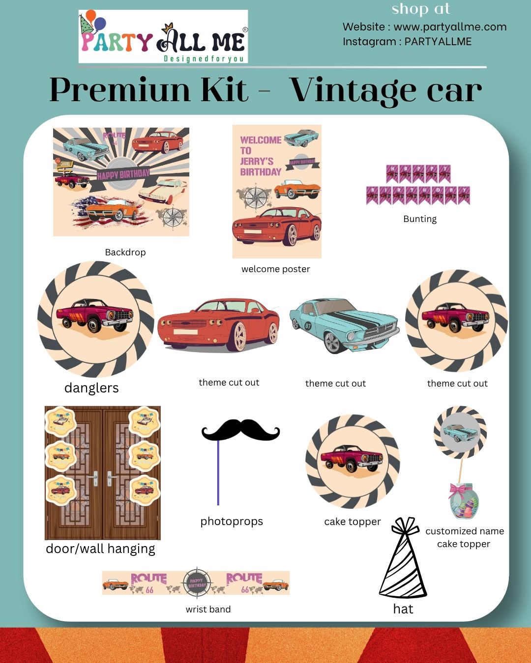 VINTAGE CAR THEME