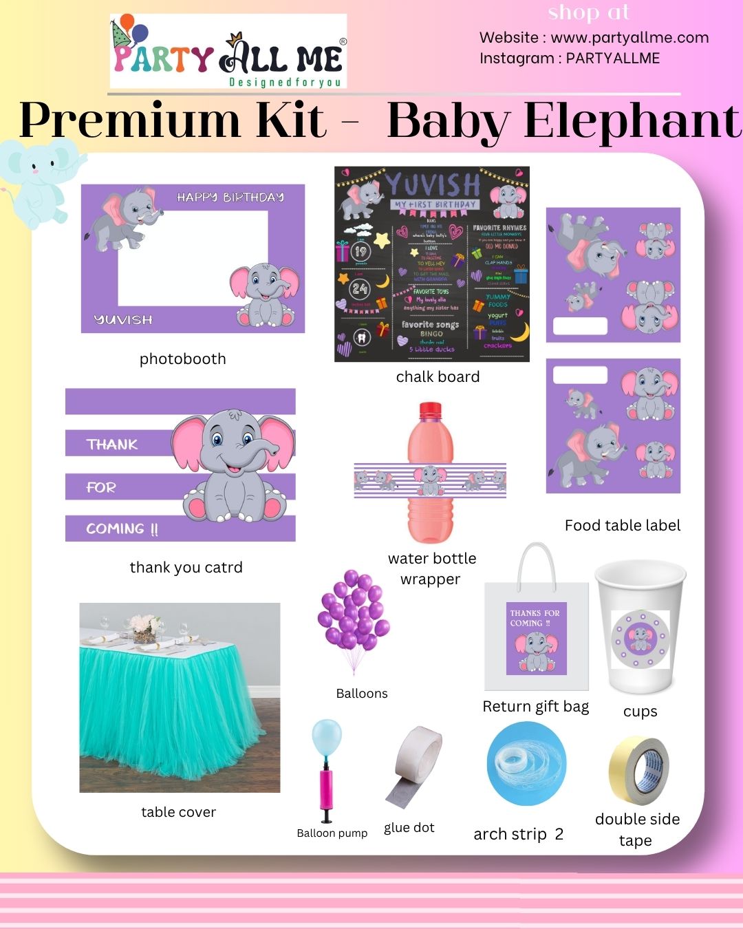 BABY ELEPHANT THEME - Image 2