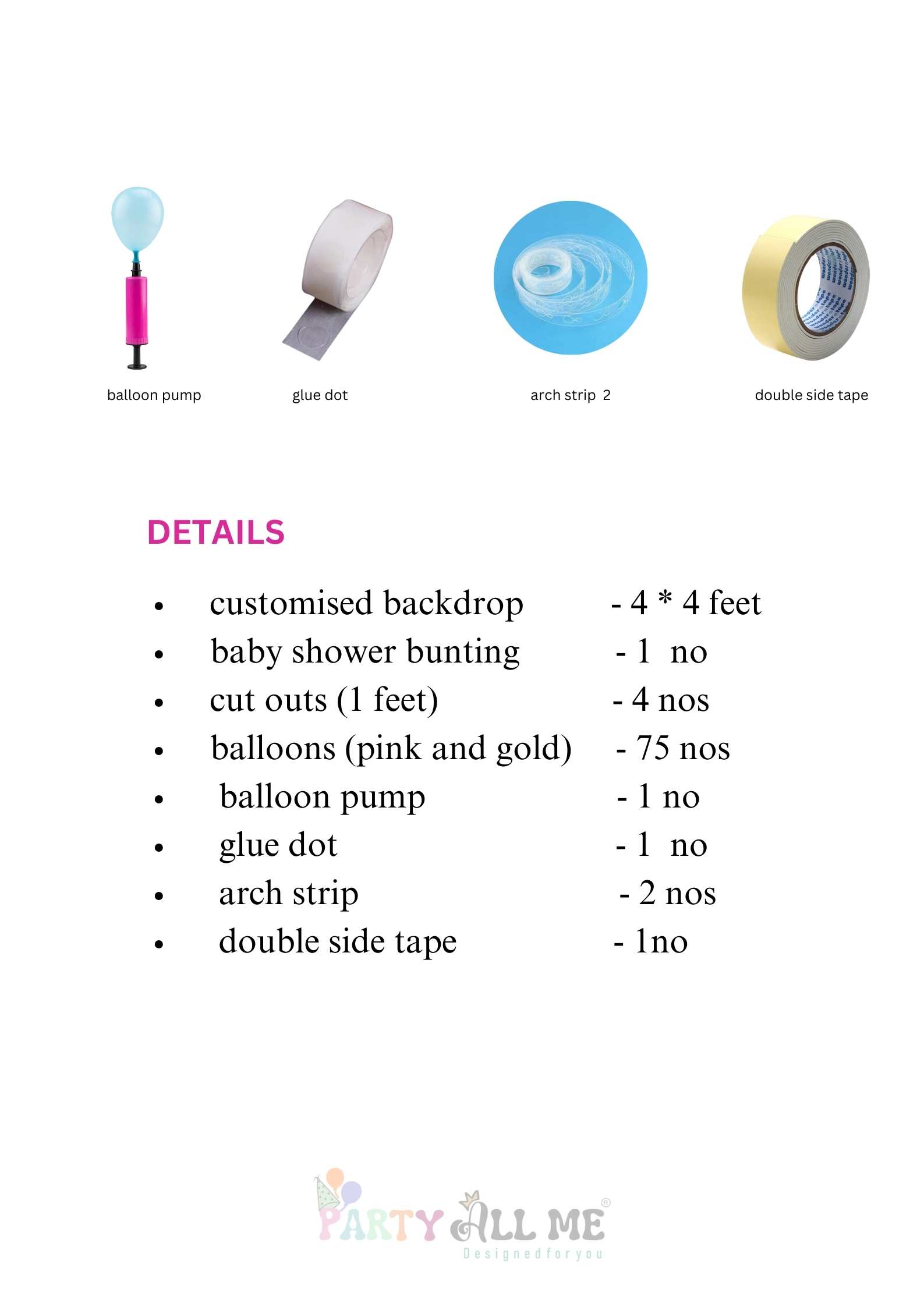 BABY SHOWER KIT - Image 5