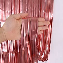 BACKDROP FRILLS - ROSE GOLD