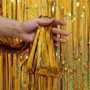 BACKDROP FRILLS - GOLD
