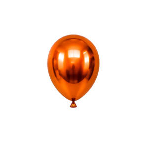 Metallic Balloons per pack (20 Balloons) -Orange