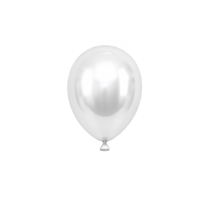 Metallic Balloons per pack (20 Balloons) -White