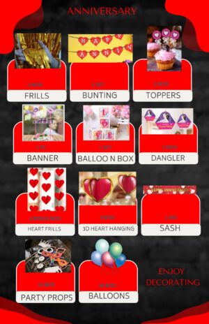 Anniversary Decoration Kit