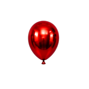 Metallic Balloons per pack (20 Balloons) -Red