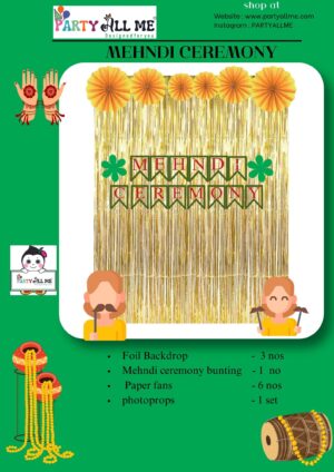 Mehndi Ceremony Decoration Kit